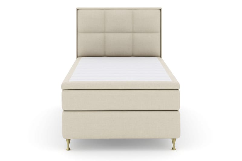 Select No 5 Komplett Sängpaket 120x200 Fast Watergel - Beige/Guld - Products - Möbler - Säng - Enkelsäng
