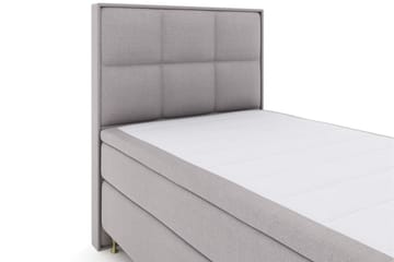 Select No 5 Komplett Sängpaket 120x200 Fast Watergel - Ljusgrå/Guld - Products - Möbler - Säng - Enkelsäng