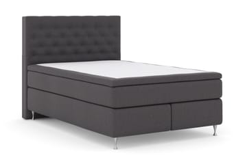 Select No 5 Komplett Sängpaket 140x200 Medium Latex - Mörkgrå/Silver - Products - Möbler - Säng - Kontinentalsäng