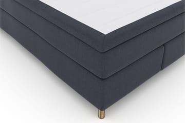 Select No 5 Komplett Sängpaket 160x200 Fast Watergel - Blå/Koppar - Products - Möbler - Säng - Kontinentalsäng