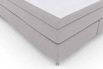 Select No 5 Komplett Sängpaket 210x210 Fast Latex - Ljusgrå/Silver - Products - Möbler - Säng - Kontinentalsäng