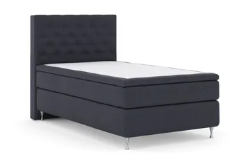 Select No 5 Kontinentalsäng 120x200 Fast Latex - Blå/Silver - Products - Möbler - Säng - Enkelsäng
