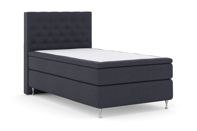 Select No 5 Kontinentalsäng 120x200 Fast Latex - Blå/Silver - Products - Möbler - Säng - Enkelsäng