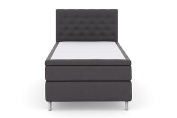 Select No 5 Kontinentalsäng 120x200 Fast Latex - Mörkgrå/Metall - Products - Möbler - Säng - Enkelsäng