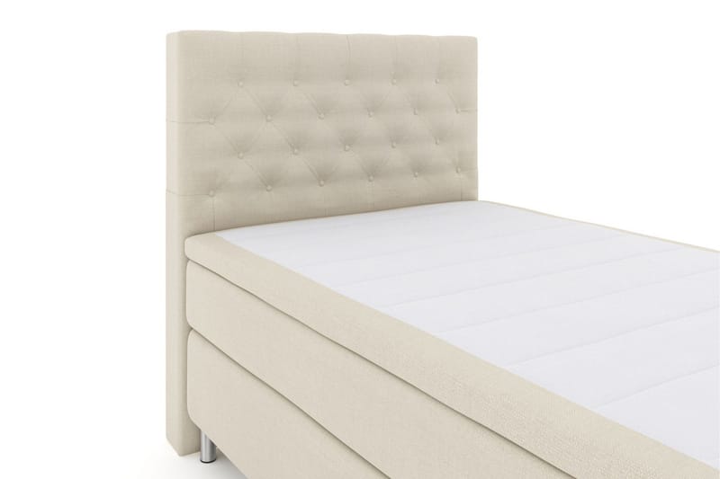 Select No 5 Kontinentalsäng 120x200 Medium Watergel - Beige/Metall - Products - Möbler - Säng - Enkelsäng