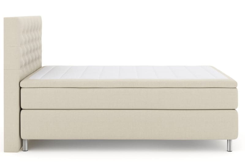 Select No 5 Kontinentalsäng 140x200 Fast Watergel - Beige/Metall - Products - Möbler - Säng - Kontinentalsäng