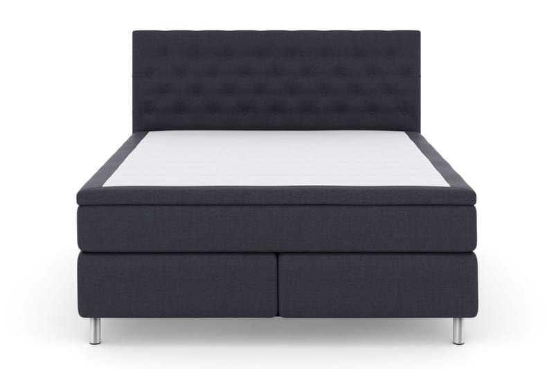 Select No 5 Kontinentalsäng 210x210 Fast/Medium Watergel, Blå/Metall