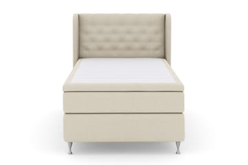 Select No 6 Komplett Sängpaket 120x200 Medium Latex/Memory - Beige/Silver - Products - Möbler - Säng - Enkelsäng