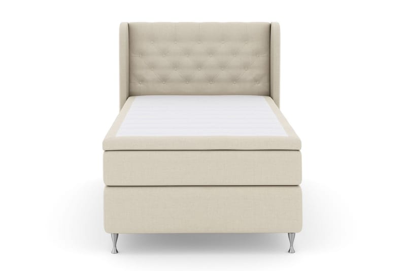 Select No 6 Komplett Sängpaket 120x200 Medium Latex/Memory - Beige/Silver - Products - Möbler - Säng - Enkelsäng