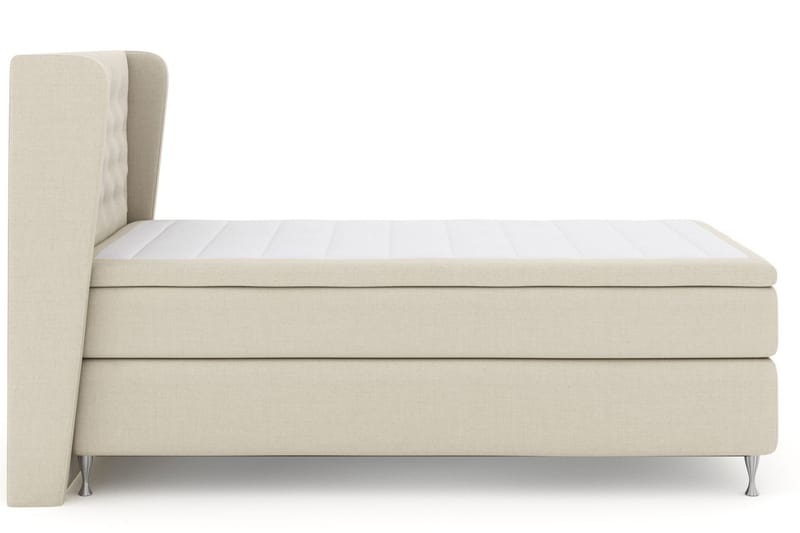 Select No 6 Komplett Sängpaket 120x200 Medium Latex/Memory, Beige/Silver