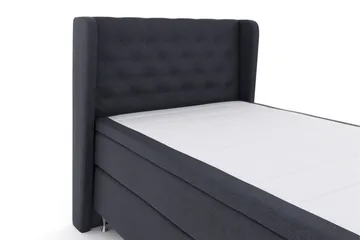 Select No 6 Komplett Sängpaket 120x200 Medium Latex/Memory - Blå/Silver - Products - Möbler - Säng - Enkelsäng