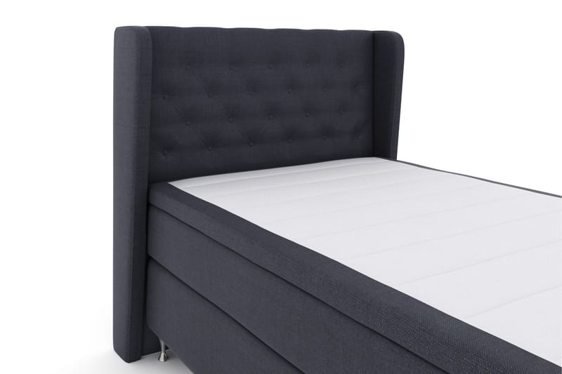 Select No 6 Komplett Sängpaket 120x200 Medium Latex/Memory - Blå/Silver - Products - Möbler - Säng - Enkelsäng