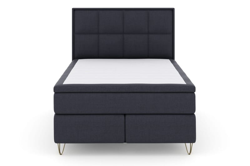 Select No 6 Komplett Sängpaket 140x200 Fast Watergel - Blå/Metall V-form - Products - Möbler - Säng - Kontinentalsäng