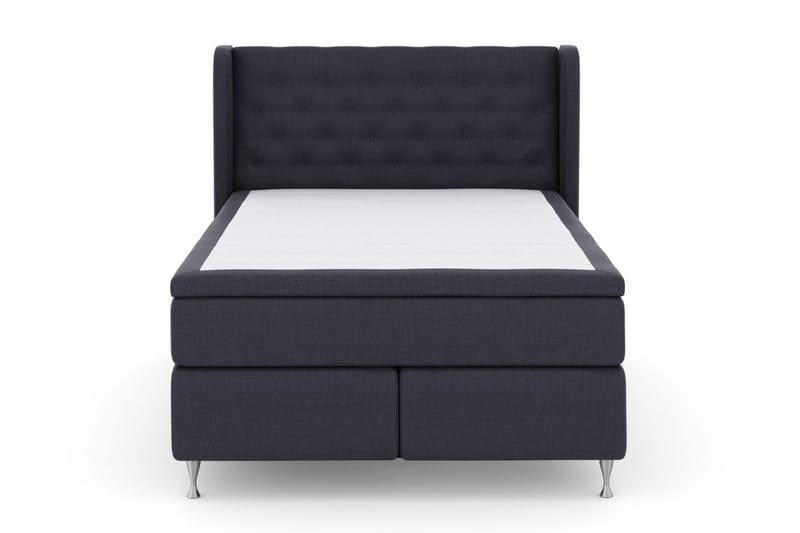 Select No 6 Komplett Sängpaket 140x200 Fast Watergel - Blå/Silver - Products - Möbler - Säng - Kontinentalsäng