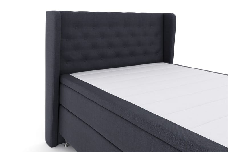 Select No 6 Komplett Sängpaket 140x200 Fast Watergel - Blå/Silver - Products - Möbler - Säng - Kontinentalsäng