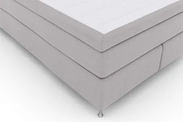 Select No 6 Komplett Sängpaket 140x200 Fast Watergel - Ljusgrå/Silver - Products - Möbler - Säng - Kontinentalsäng