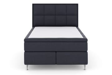 Select No 6 Komplett Sängpaket 140x200 F/M Latex/Memory - Blå/Silver - Products - Möbler - Säng - Kontinentalsäng