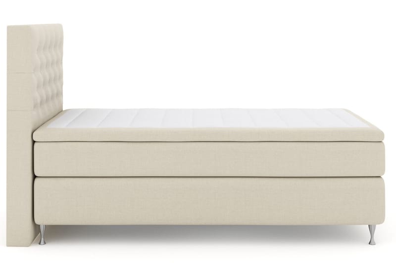 Select No 6 Kontinentalsäng 120x200 Fast Watergel - Beige/Silver - Products - Möbler - Säng - Enkelsäng