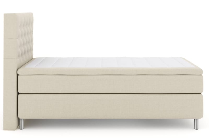 Select No 6 Kontinentalsäng 120x200 Medium Watergel - Beige/Metall - Products - Möbler - Säng - Enkelsäng