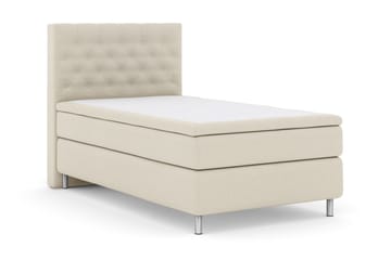 Select No 6 Kontinentalsäng 120x200 Medium Watergel - Beige/Metall - Products - Möbler - Säng - Enkelsäng