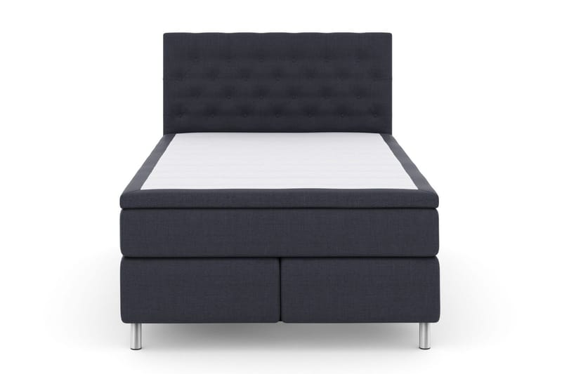 Select No 6 Kontinentalsäng 140x200 Fast/Medium Watergel - Blå/Metall - Products - Möbler - Säng - Kontinentalsäng
