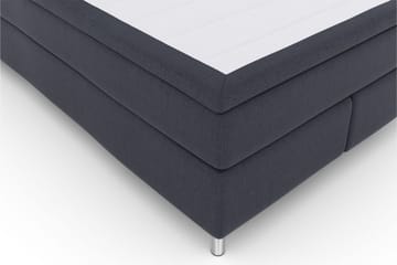 Select No 6 Kontinentalsäng 140x200 Fast/Medium Watergel - Blå/Metall - Products - Möbler - Säng - Kontinentalsäng