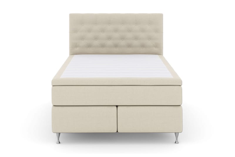 Select No 6 Kontinentalsäng 140x200 F/M Memory/Pocket, Beige/Silver