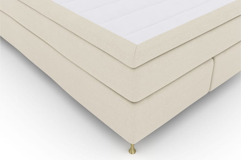 Select No 6 Kontinentalsäng 160x200 Medium Latex/Memory - Beige/Guld - Products - Möbler - Säng - Kontinentalsäng