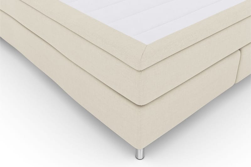 Select No 6 Kontinentalsäng 180x200 Fast Watergel - Beige/Metall - Products - Möbler - Säng - Kontinentalsäng