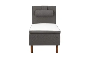 Sundborn Ramsäng 90x200 Medelfast Latex, Grå