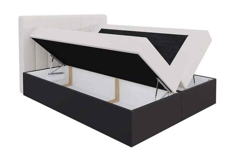 Vasil Kontinentalsäng 140x200 - Beige - Products - Möbler - Säng - Säng med förvaring