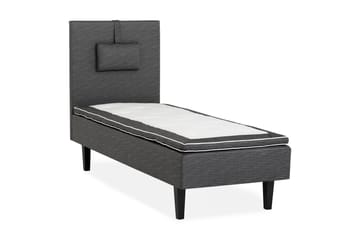 Viken Bas Ramsäng 80x200 Ancona - Ancona Grå - Products - Möbler - Säng - Enkelsäng