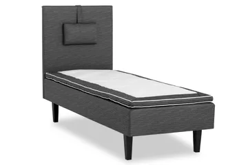 Viken Bas Ramsäng 80x200 - Ancona Grå - Products - Möbler - Säng - Enkelsäng
