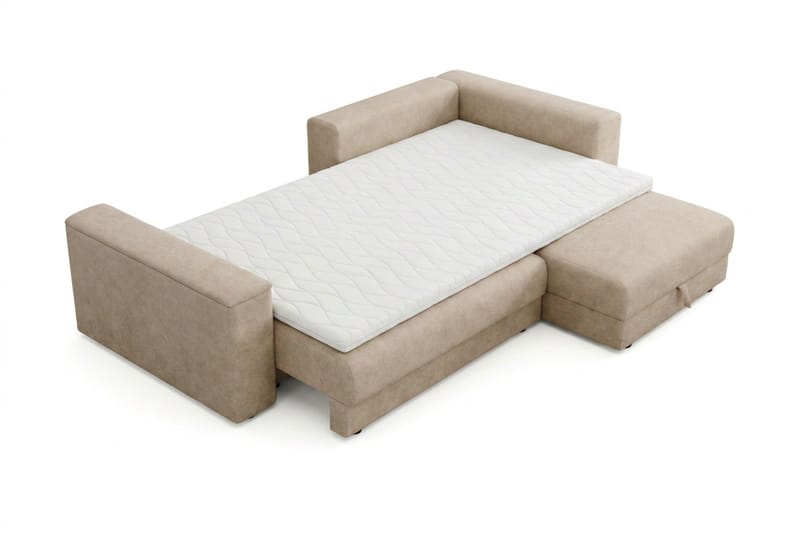 Bergen 3 sits Divan Bäddsoffa med Bäddmadrass i Memoryskum och Tvättbar klädsel - Products - Möbler - Soffa - Bäddsoffa - Bäddsoffa divan