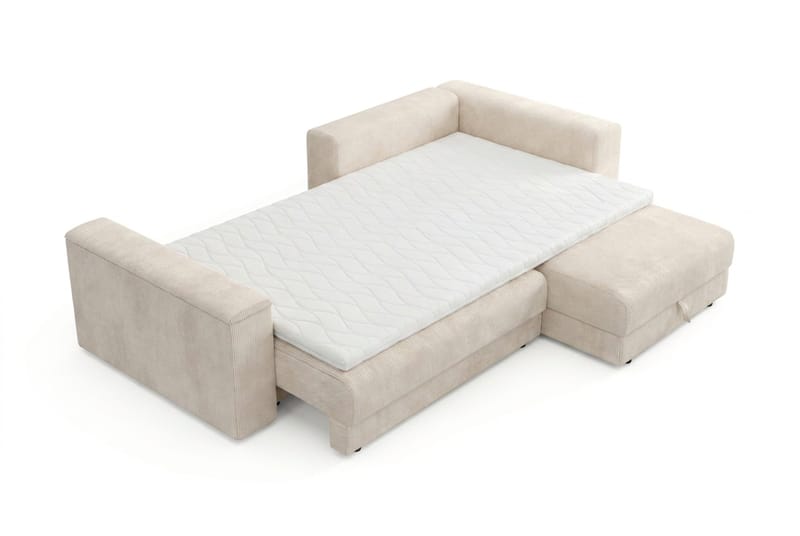 Bergen 3 sits Divan Bäddsoffa med Bäddmadrass i Memoryskum och Tvättbar klädsel - Products - Möbler - Soffa - Bäddsoffa - Bäddsoffa divan