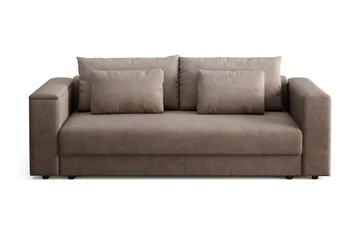 7 cm, Medium, Polyeterskum - Brun