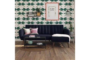 Brittany Divanbäddsoffa Marinblå - Novogratz - Products - Möbler - Soffa - Bäddsoffa - Bäddsoffa divan