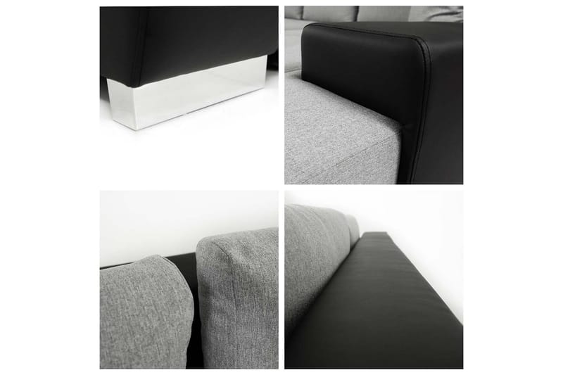 Cerys Hörnsoffa Universal - Grå - Products - Möbler - Soffa - Bäddsoffa - Bäddsoffa divan
