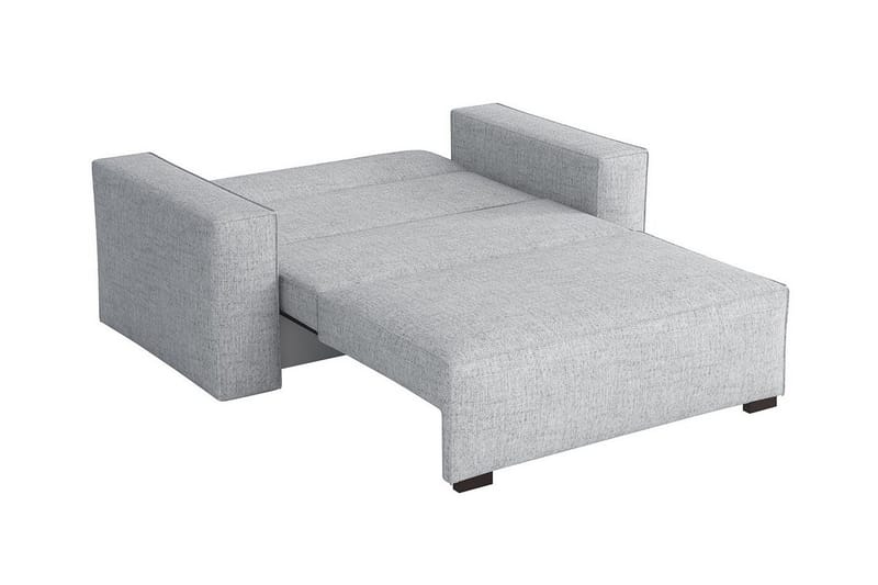 Denegal 2-sits liten bäddsoffa i Tyg - Grå - Products - Möbler - Soffa - Bäddsoffa - 2 sits bäddsoffa