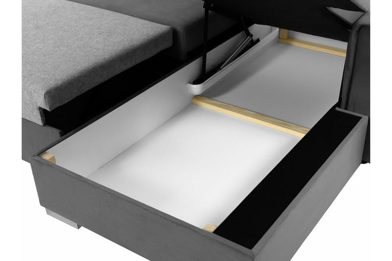 Denegal 3-sits Hörnbäddsoffa Dark blue - Products - Möbler - Soffa - Bäddsoffa - Hörnbäddsoffa