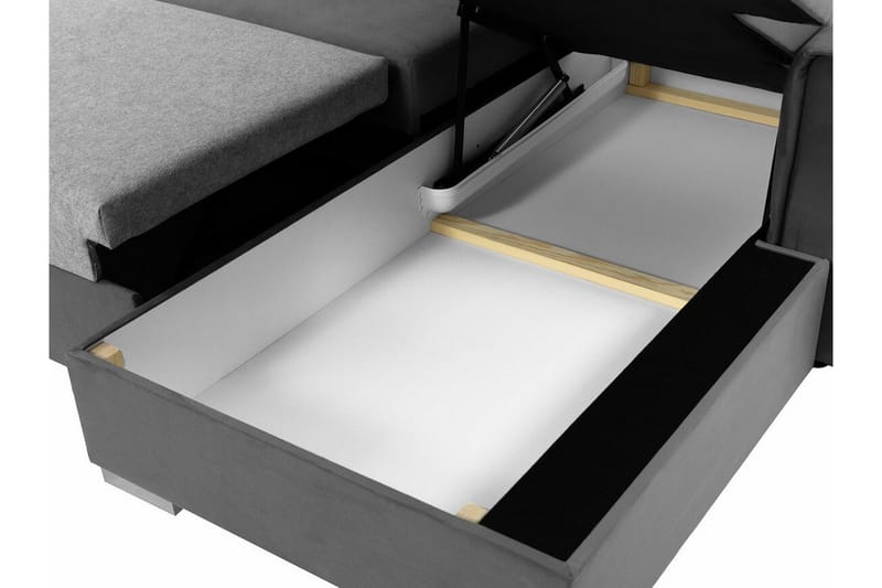 Denegal 3-sits Hörnbäddsoffa Dark green - Products - Möbler - Soffa - Bäddsoffa - Hörnbäddsoffa