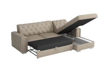 Denegal 3-sits Hörnbäddsoffa - Products - Möbler - Soffa - Bäddsoffa - Hörnbäddsoffa