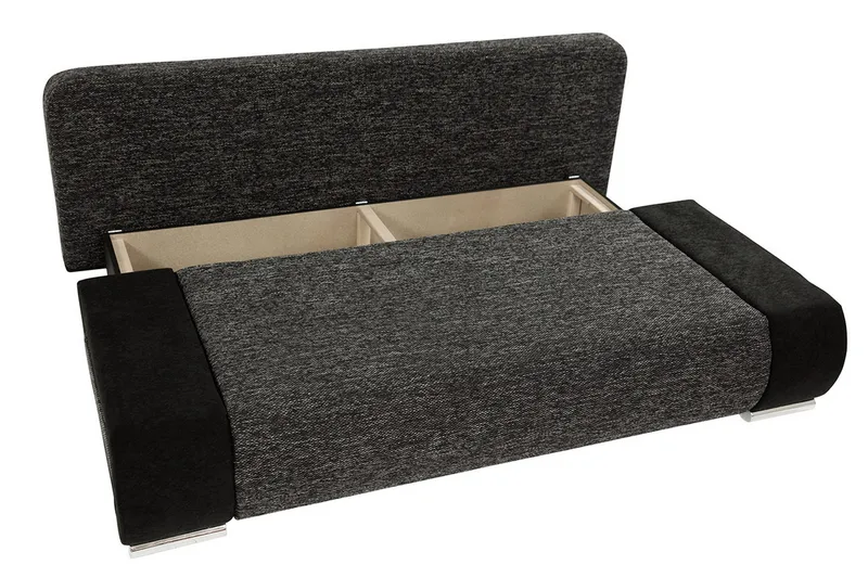 Emma Bäddsoffa 200x94x76 cm - Grå - Products - Möbler - Soffa - Bäddsoffa - Bäddsoffa längsbäddad