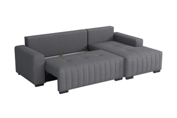 Esher 3-sits Bäddsoffa Höger - Brun - Products - Möbler - Soffa - Bäddsoffa - Bäddsoffa divan