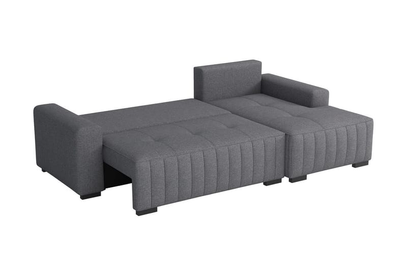 Esher 4-sits Bäddsoffa Vänster - Grå - Products - Möbler - Soffa - Bäddsoffa - Bäddsoffa divan