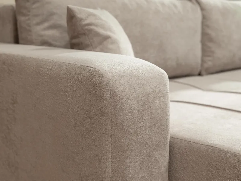 Flo Bäddsoffa med Divan 3-sits - Vit - Products - Möbler - Soffa - Bäddsoffa - Bäddsoffa divan