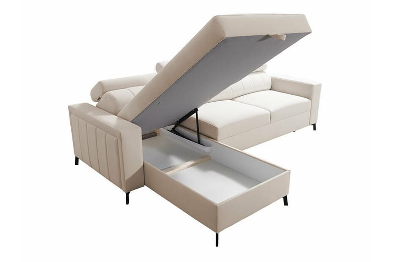 Galbally 3-sits Hörnbäddsoffa Dark blue - Products - Möbler - Soffa - Bäddsoffa - Hörnbäddsoffa