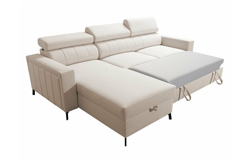 Galbally 3-sits Hörnbäddsoffa Dark blue - Products - Möbler - Soffa - Bäddsoffa - Hörnbäddsoffa