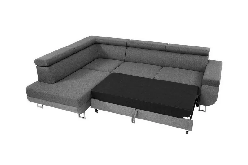 Kintore 3-sits Hörnbäddsoffa Brown - Products - Möbler - Soffa - Bäddsoffa - Hörnbäddsoffa