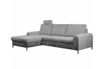 Kintore 3-sits Hörnbäddsoffa Light grey/Dark grey - Products - Möbler - Soffa - Bäddsoffa - Hörnbäddsoffa